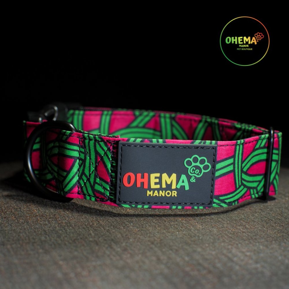 Amina (African Print) Dog Collars